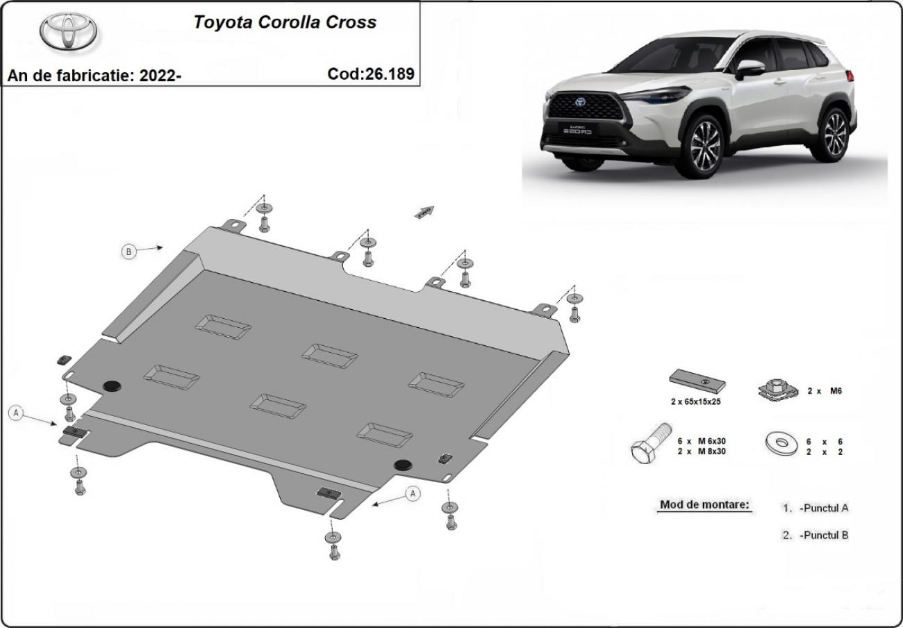 Bundplade Stål Motor+ | Toyota Corolla Cross (2022-2026) - 3