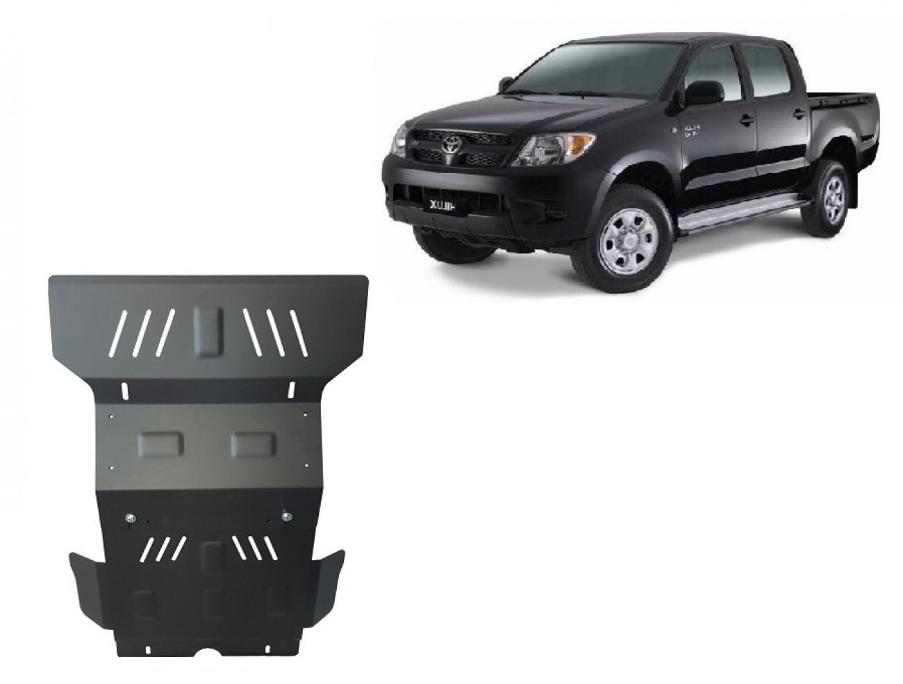 Skid plate Steel Engine+ | Toyota Hilux (2004-2015) - 2