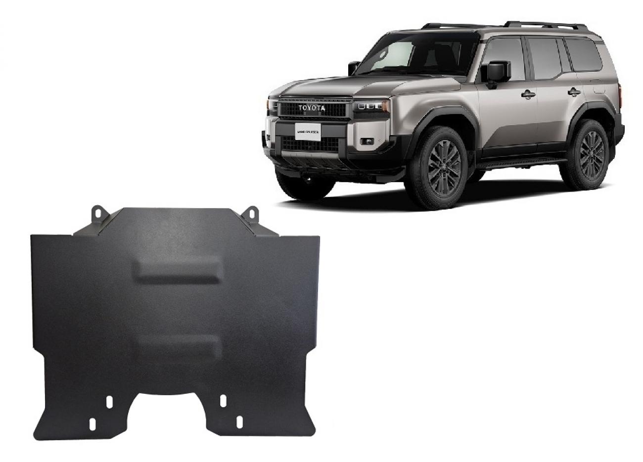 Bundplade Stål Motor+ | Toyota Land Cruiser 250 (2024-2026) - 2