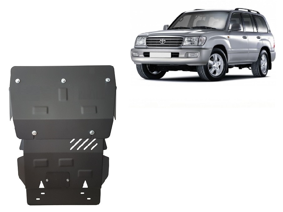 Stahl-Unterfahrschutz Motor+ | Toyota Land Cruiser J100 (1998-2008) - 2