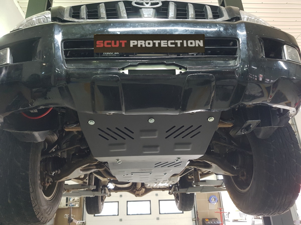 Proteção inferior em aço Motor+ | Toyota Land Cruiser J120 (2002-2009) - 10