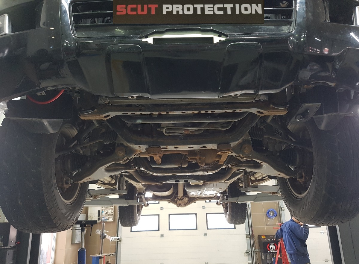 Proteção inferior em aço Motor+ | Toyota Land Cruiser J120 (2002-2009) - 4
