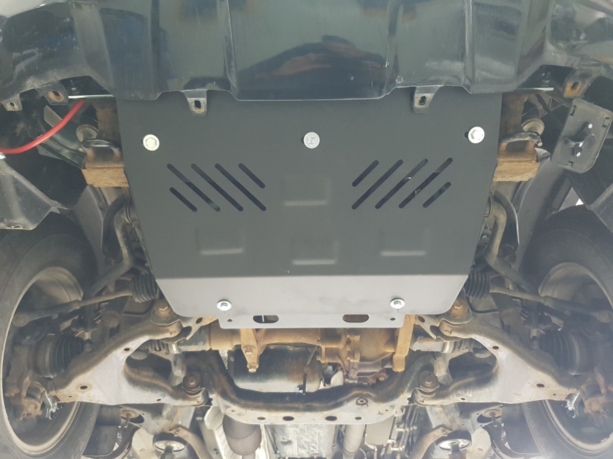 Proteção inferior em aço Motor+ | Toyota Land Cruiser J120 (2002-2009) - 7