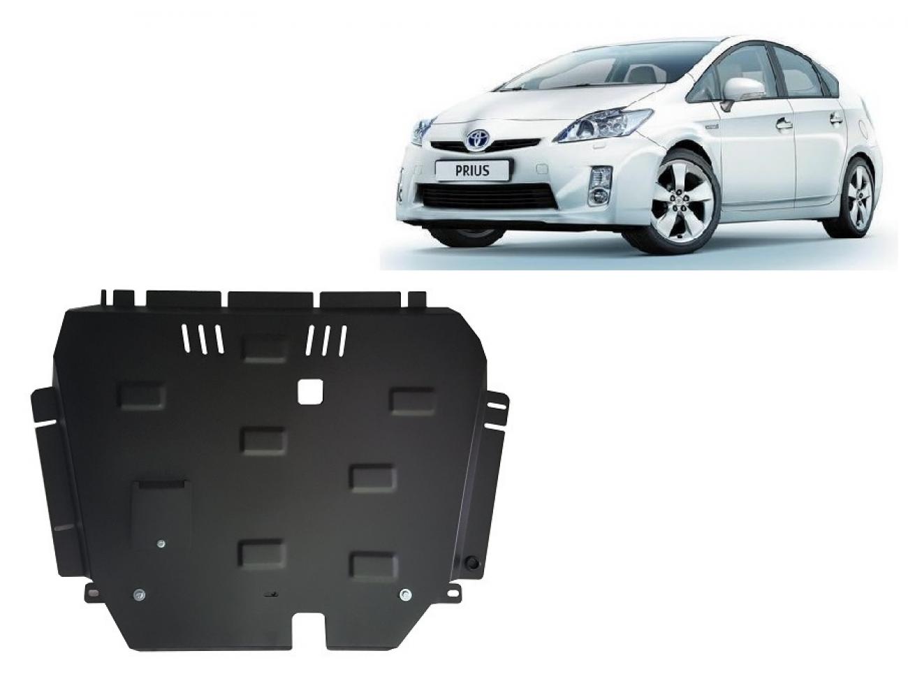 Bunnplate Stål Motor+ | Toyota Prius (2008-2015) - 2