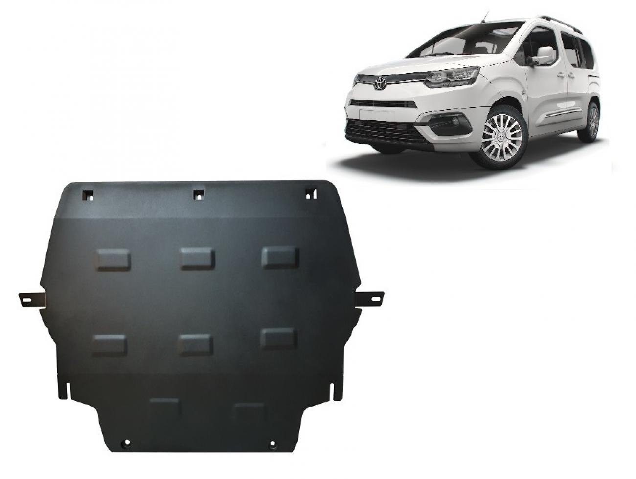Pohjapanssari Teräs Moottori+ | Toyota Proace (2016-2026) - 2