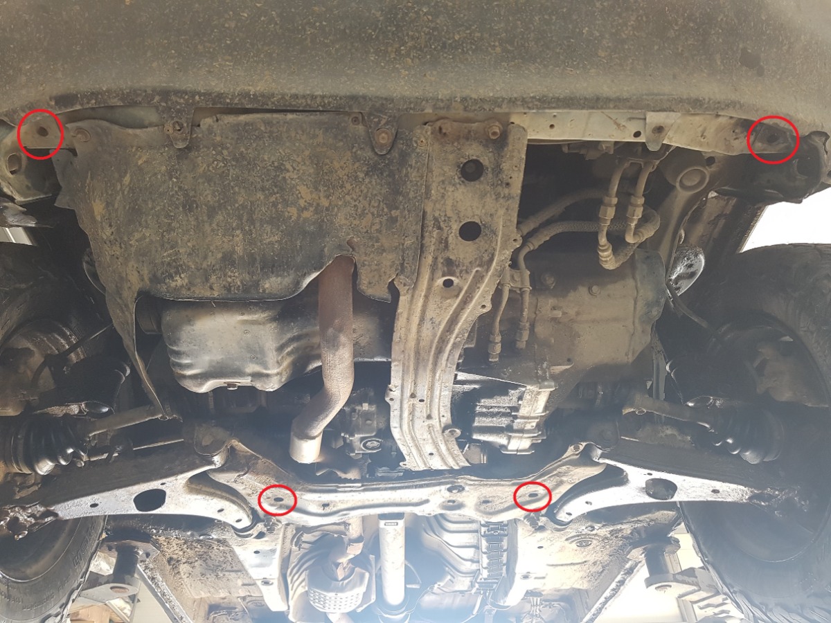Stalen beschermplaat Motor+ | Toyota RAV 4 (1994-2000) - 4