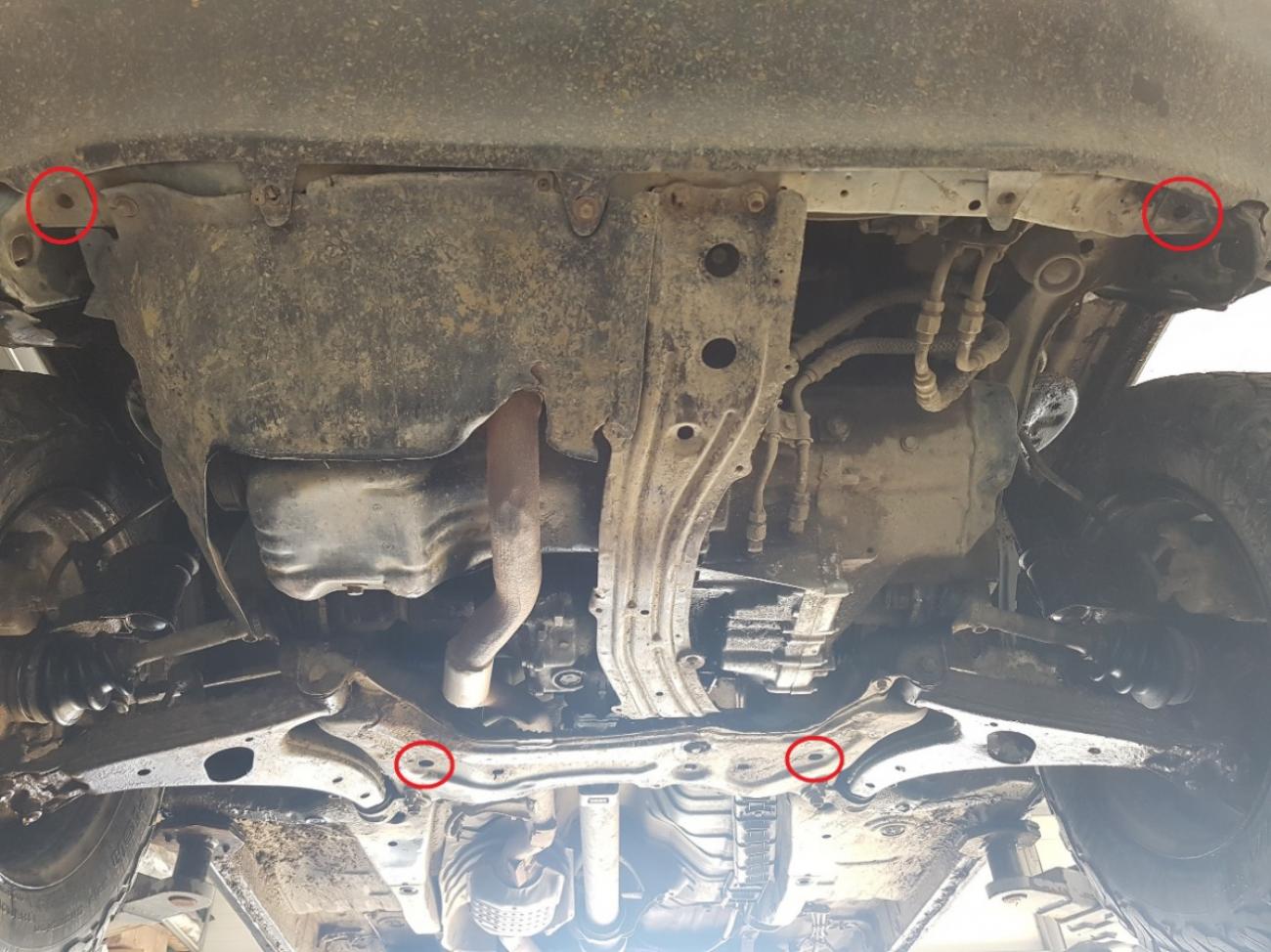 Hasplåt Stål Motor+ | Toyota RAV 4 (1994-2000) - 4