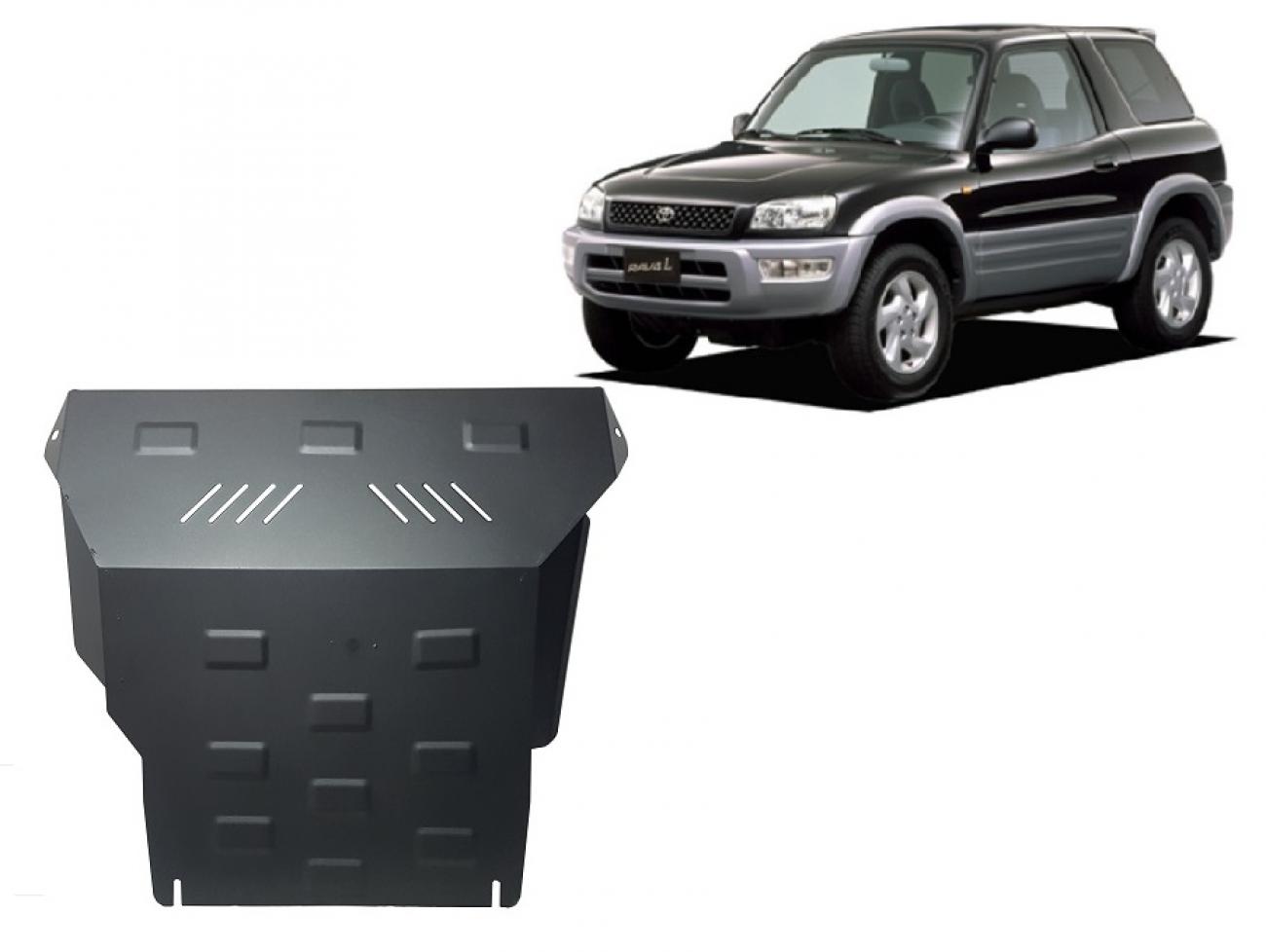 Hasplåt Stål Motor+ | Toyota RAV 4 (1994-2000) - 2