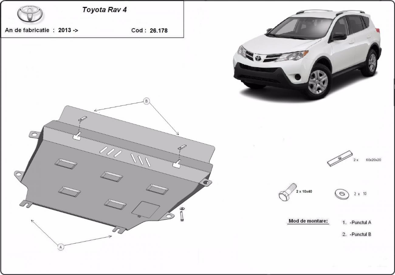 Skid plate Steel Engine+ | Toyota RAV 4 (2013-2018) - 3