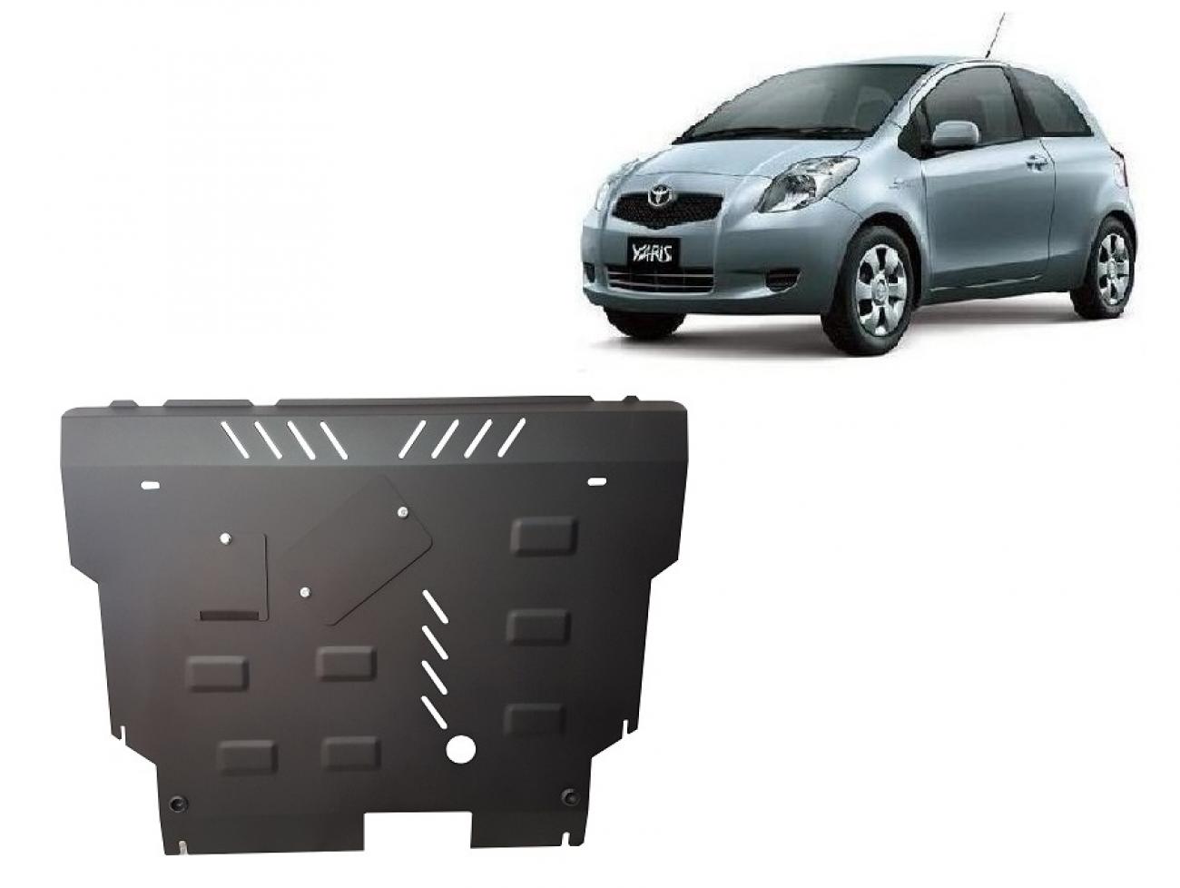 Skid plate Steel Engine+ | Toyota Yaris Diesel (2005-2011) - 2