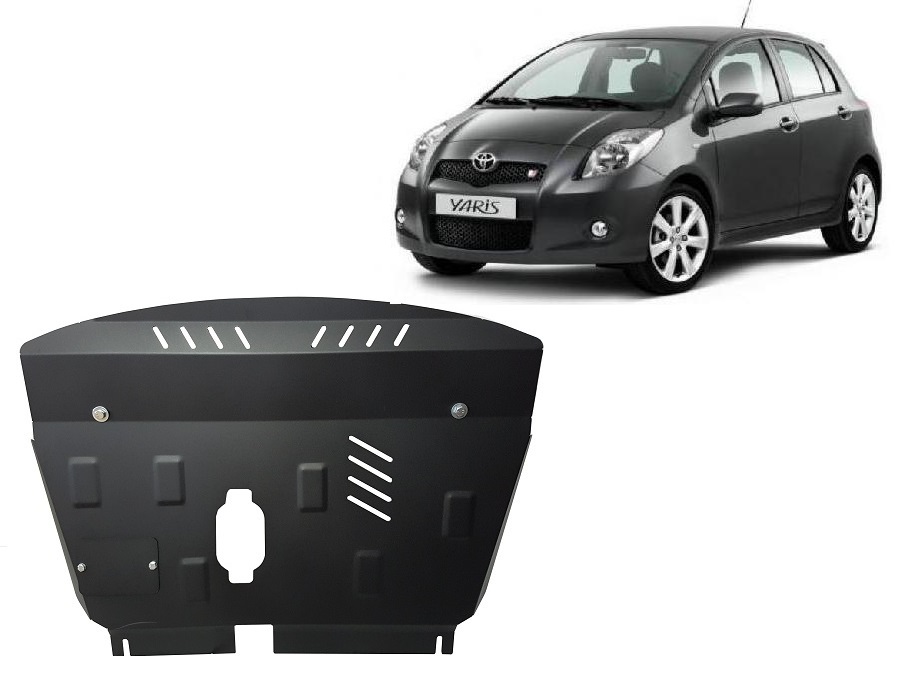 Protector inferior de acero Motor+ | Toyota Yaris Petrol (2005-2011) - 2