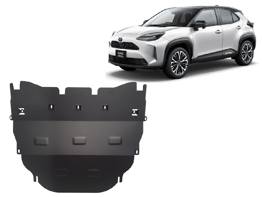 Protezione inferiore in acciaio Motore+ | Toyota Yaris Cross XP210 (2021-2026) - 2