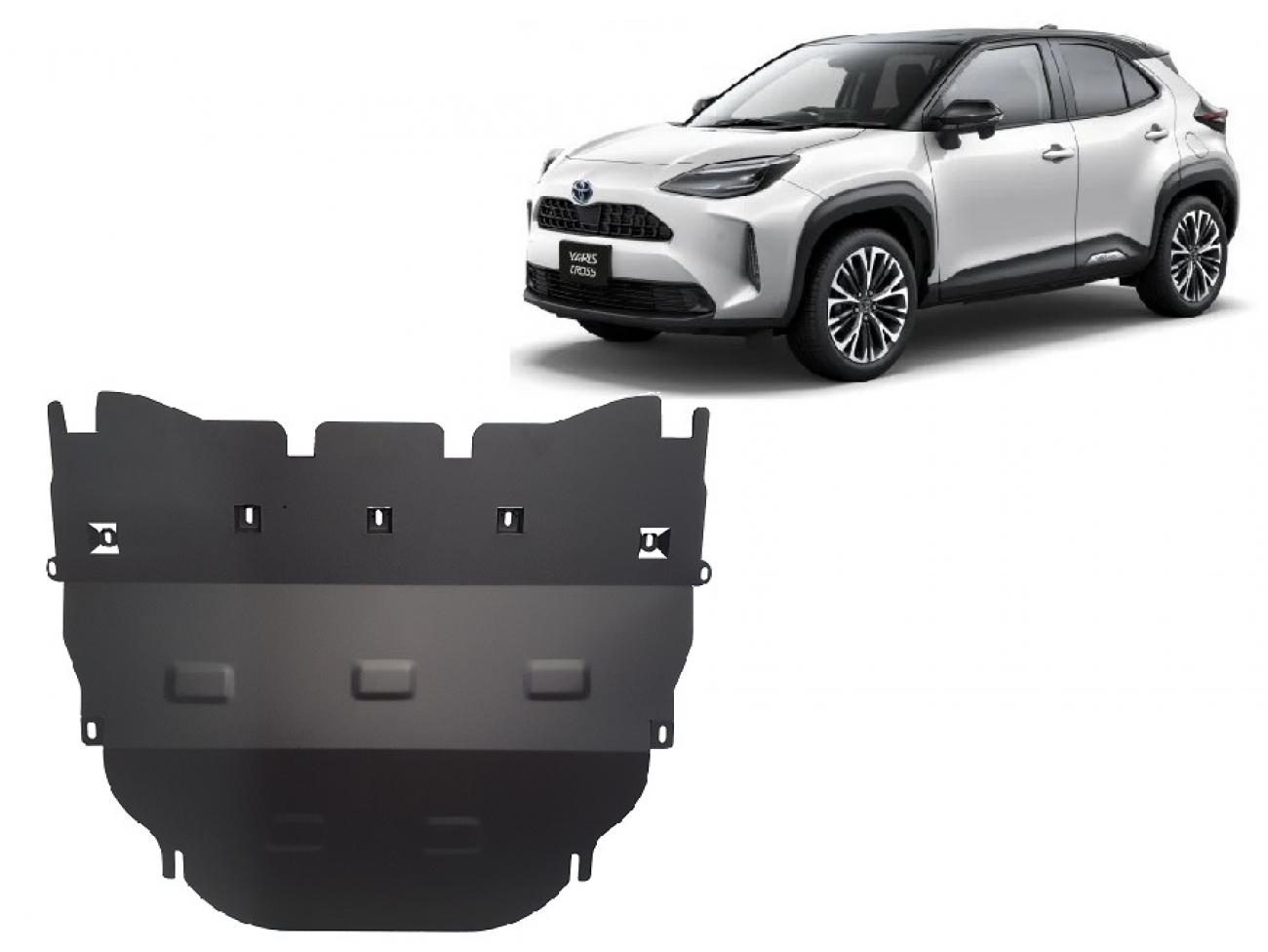 Hasplåt Stål Motor+ | Toyota Yaris Cross XP210 (2021-2026) - 2