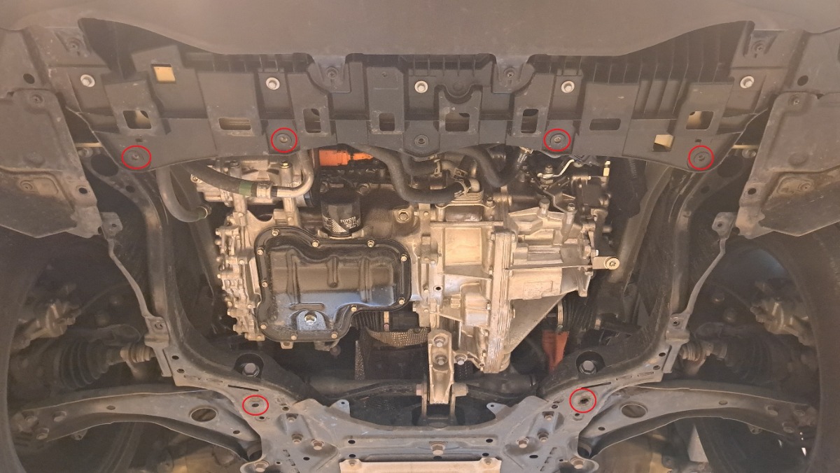 Protezione inferiore in acciaio Motore+ | Toyota Yaris Cross XP210 (2021-2026) - 4