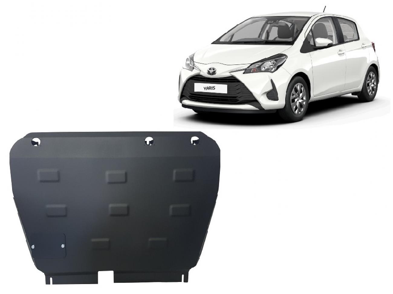 Bunnplate Stål Motor+ | Toyota Yaris XP150 (2013-2021) - 2