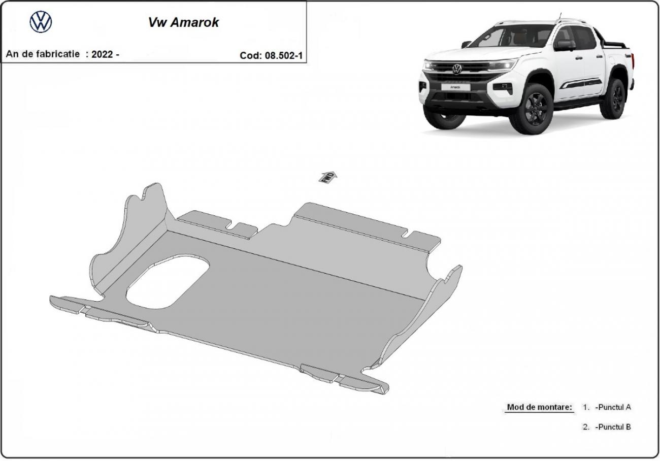 Skid plate Steel Engine | VW Amarok II (2022-2026) - 3