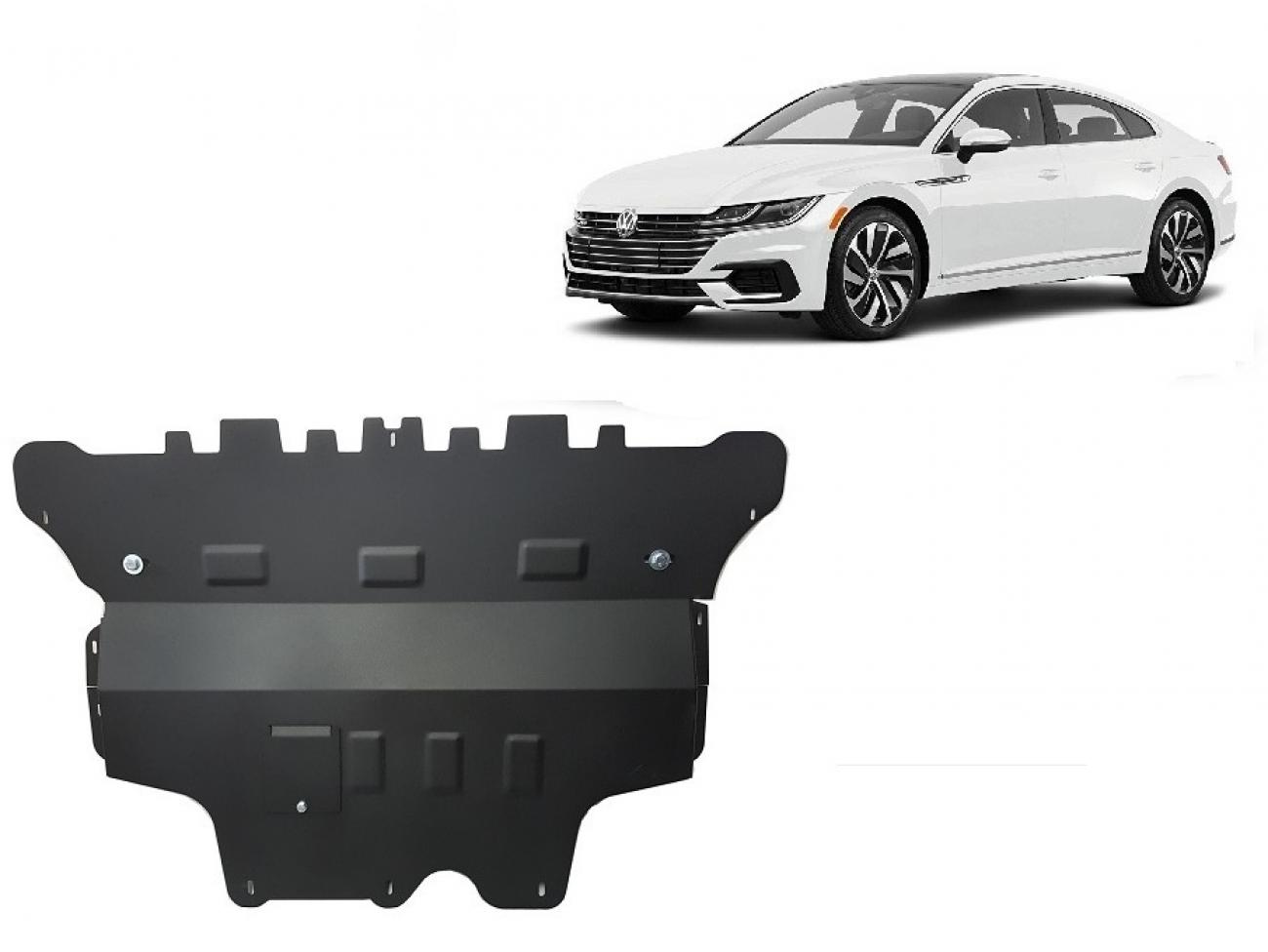 Pohjapanssari Teräs Moottori+ | VW Arteon - Autom. (2017-2026) - 2