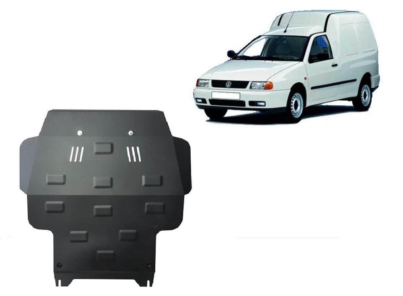 Skid plate Steel Engine+ | VW Caddy (1991-2003) - 2