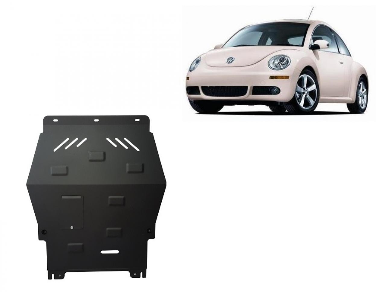 Hasplåt Stål Motor+ | VW New Beetle (1998-2011) - 2