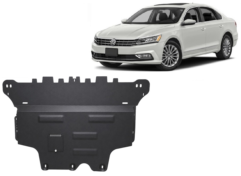 Stalen beschermplaat Motor+ | VW Passat Alltrack (2015-2024) - 2
