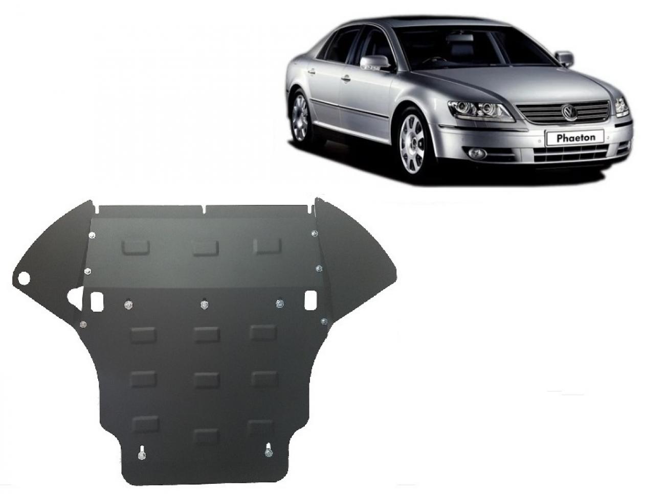 Skid plate Steel Motor+ | VW Phaeton (2002-2016) - 2