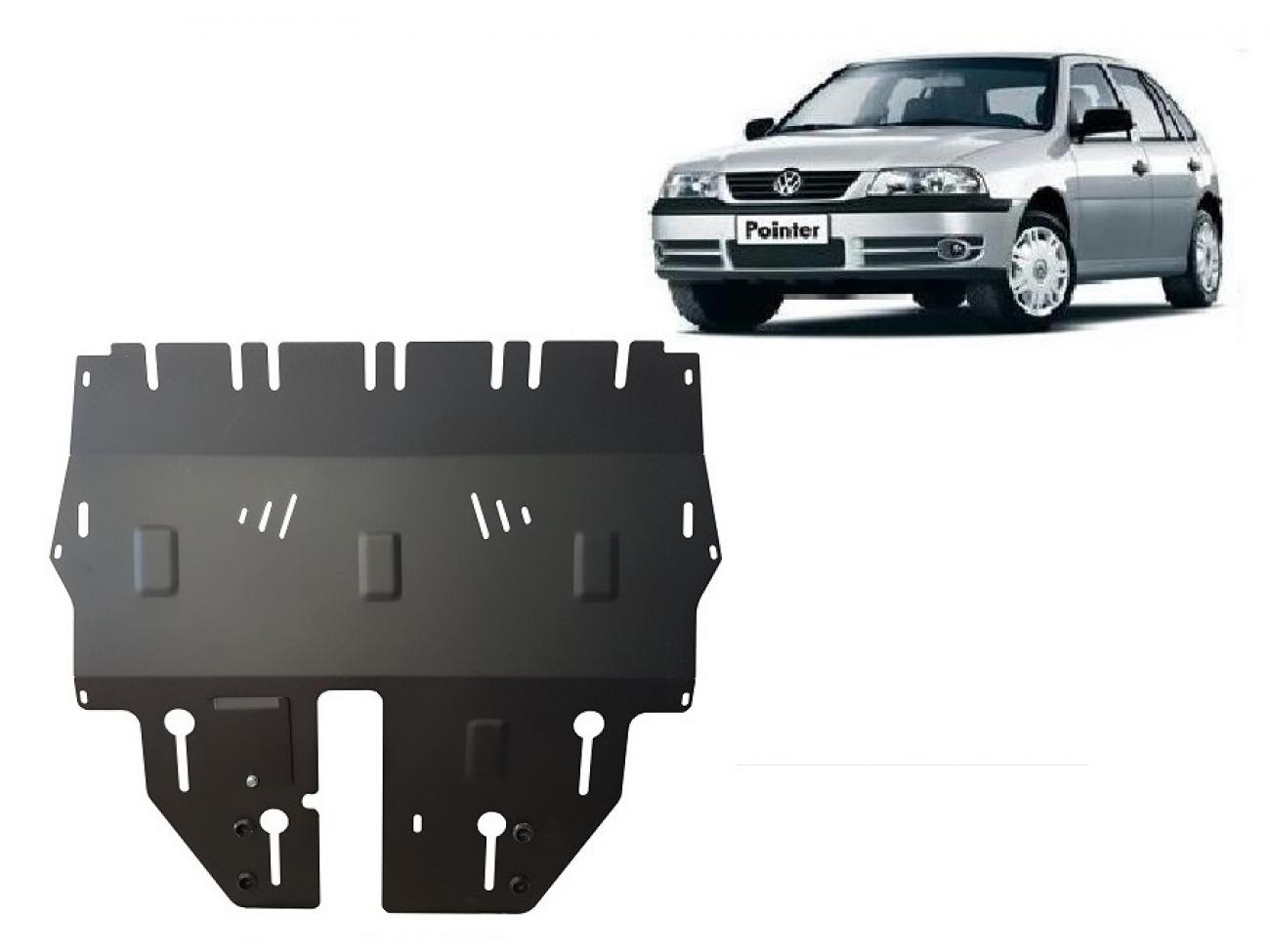 Skid plate Steel Engine+ | VW Pointer (2004-2017) - 2