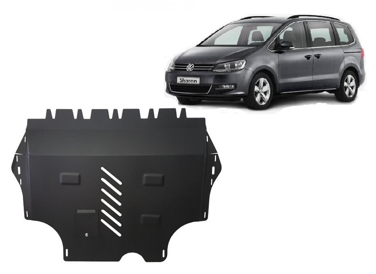 Bundplade Stål Motor+ | VW Sharan (2010-2022) - 2