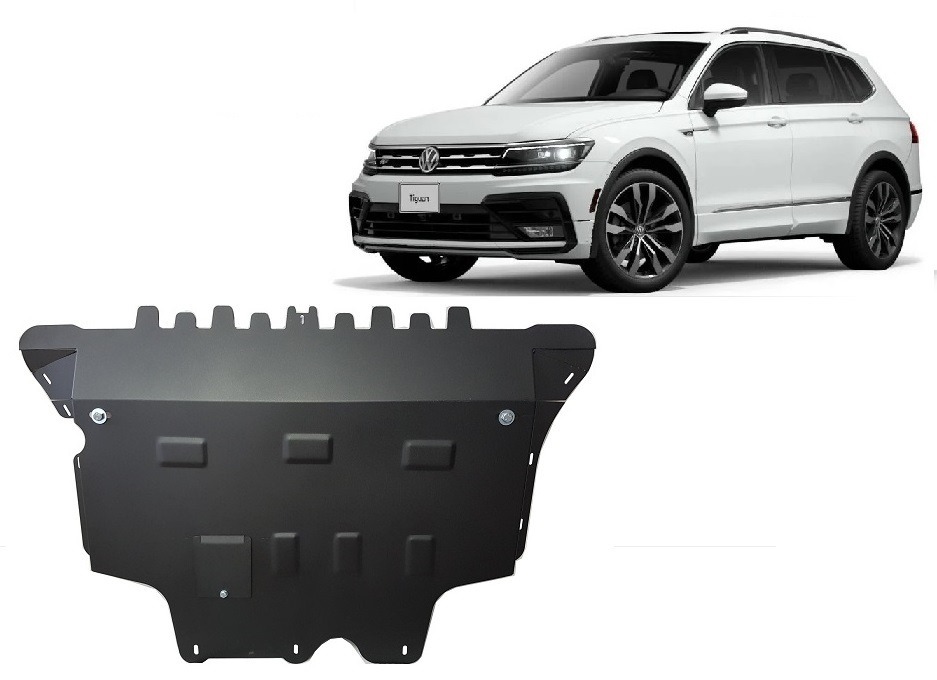 Skid plate Steel Engine+ | VW Tiguan (2016-2024) - 2