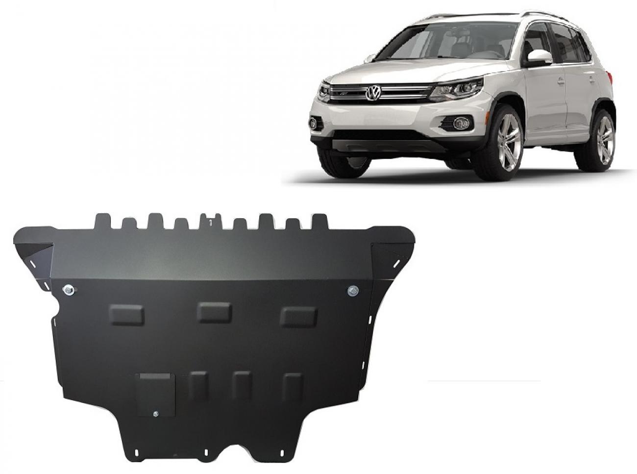 Bundplade Stål Motor+ | VW Tiguan (2016-2024) - 2