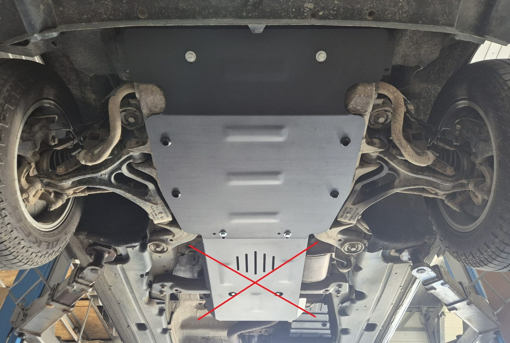 Skid plate Steel Engine | VW Touareg 7L (2003-2010) - 7
