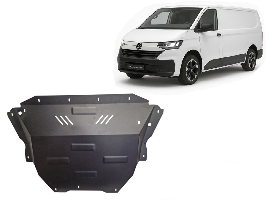 Stalen beschermplaat Motor+ | VW Transporter T7 Van (2023-2026) - 2