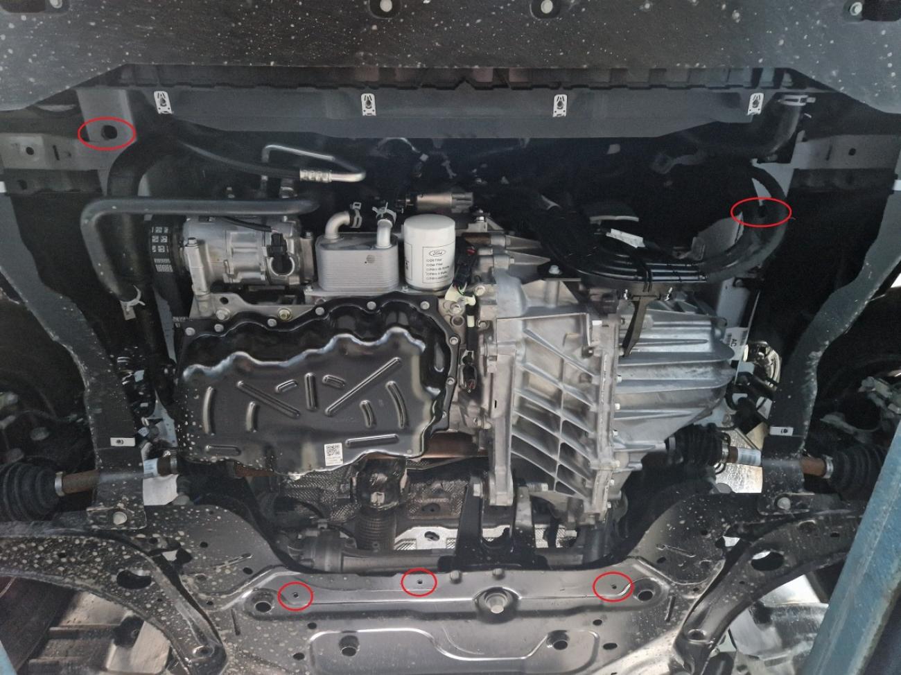 Hasplåt Stål Motor+ | VW Transporter T7 Van (2023-2026) - 4