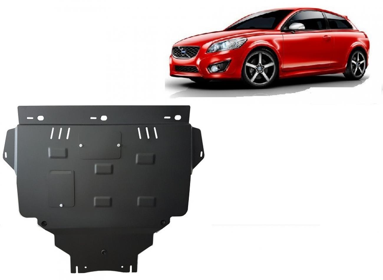 Hasplåt Stål Motor+ | Volvo C30 (2006-2013) - 2