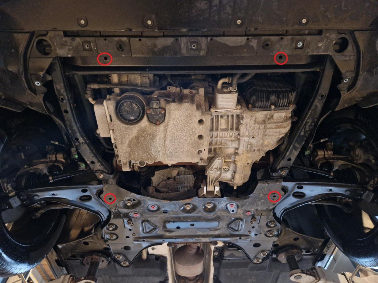 Hasplåt Stål Motor+ | Volvo C40 (2022-2026) - 4