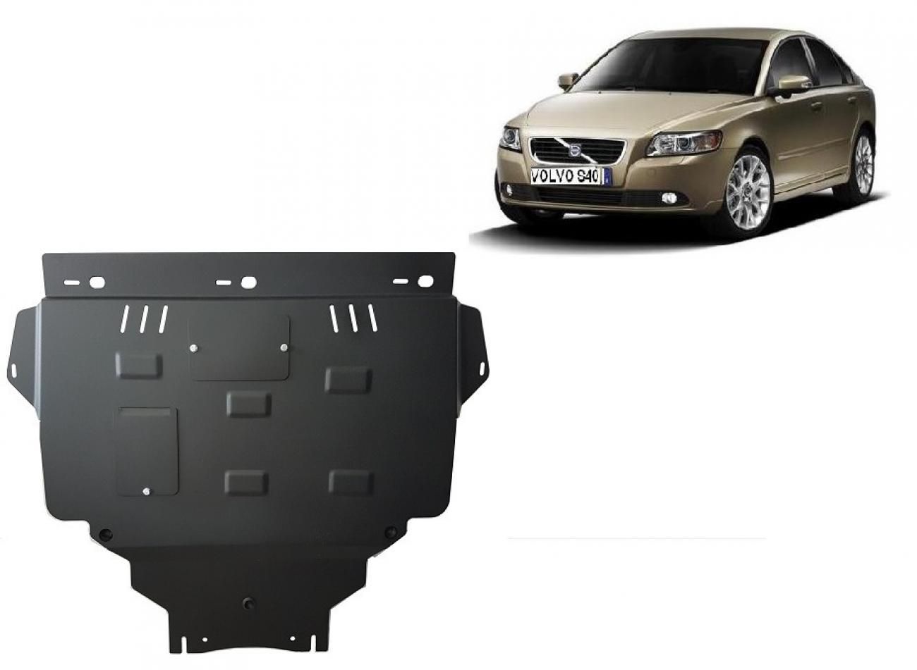 Hasplåt Stål Motor+ | Volvo S40 (2004-2012) - 2