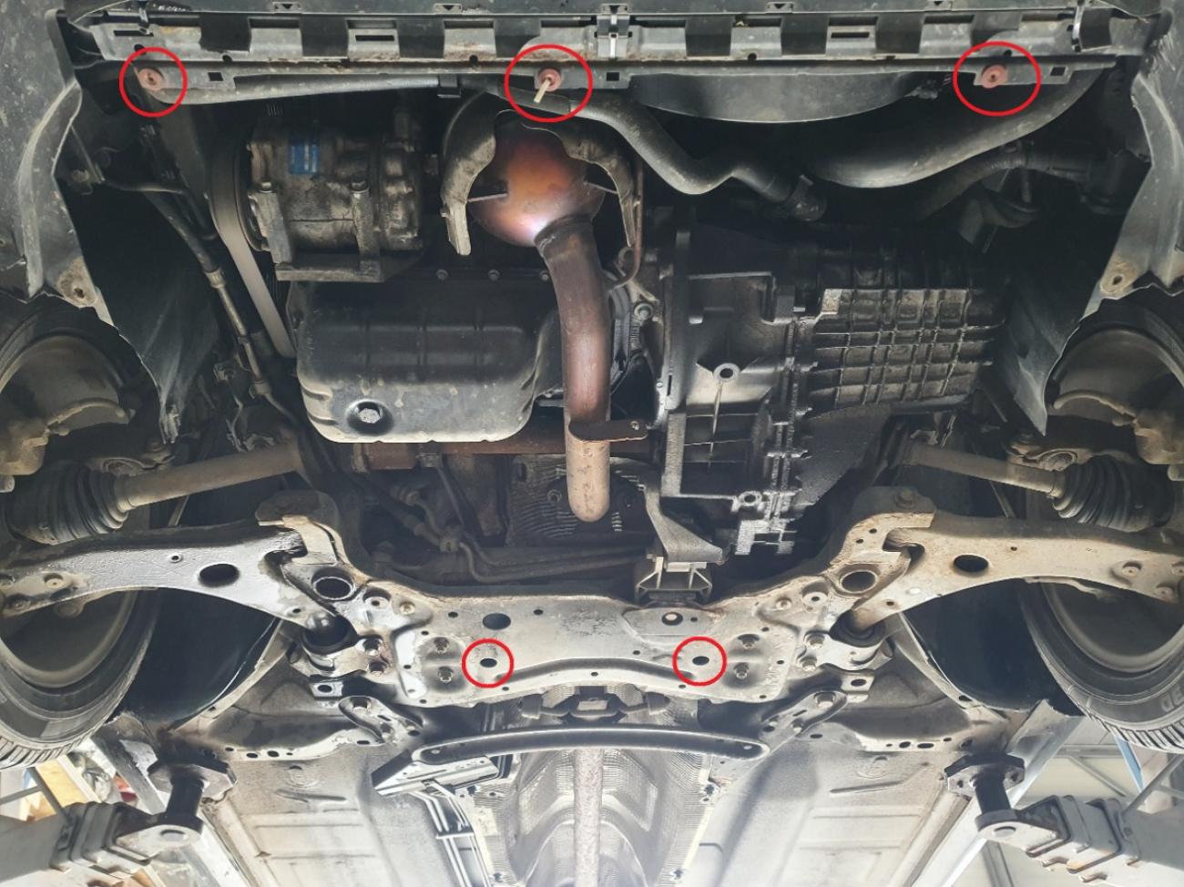 Hasplåt Stål Motor+ | Volvo S40 (2004-2012) - 6