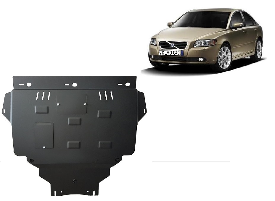 Protector inferior de acero Motor+ | Volvo S40 (2004-2012) - 2