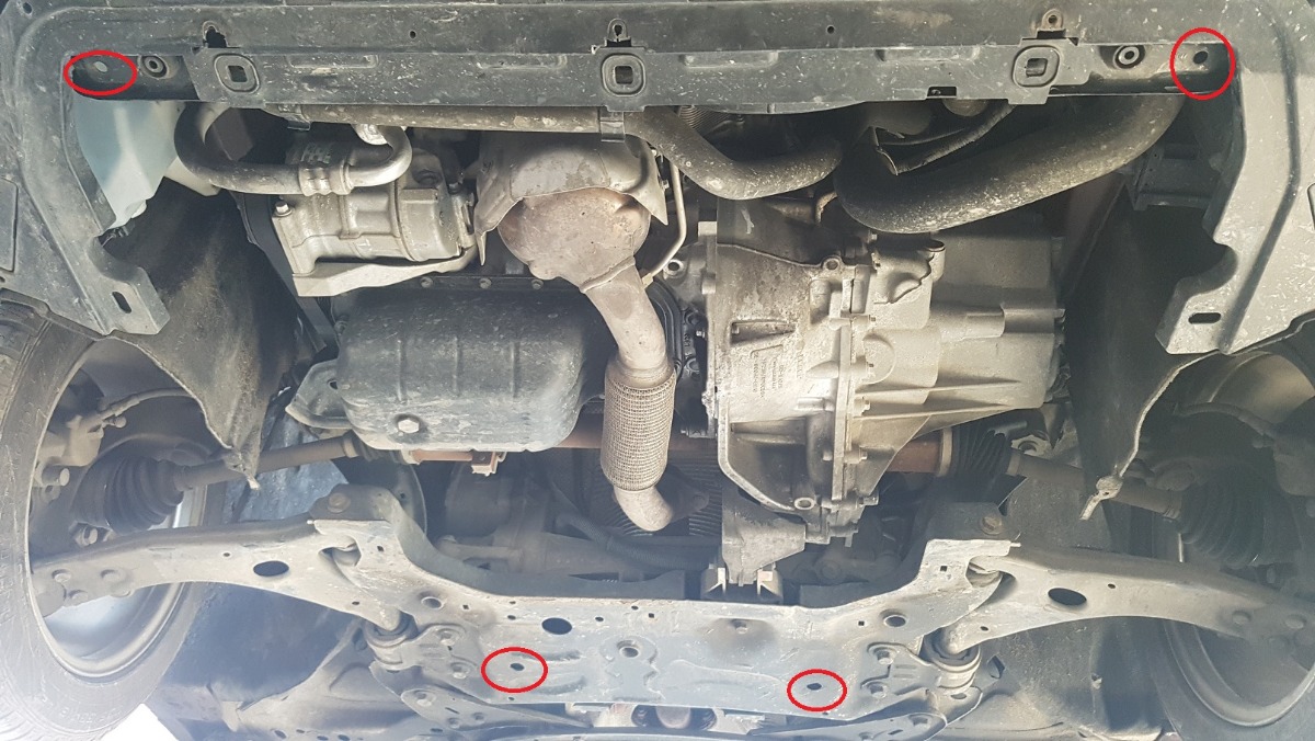 Stalen beschermplaat Motor+ | Volvo V40 (2012-2019) - 4