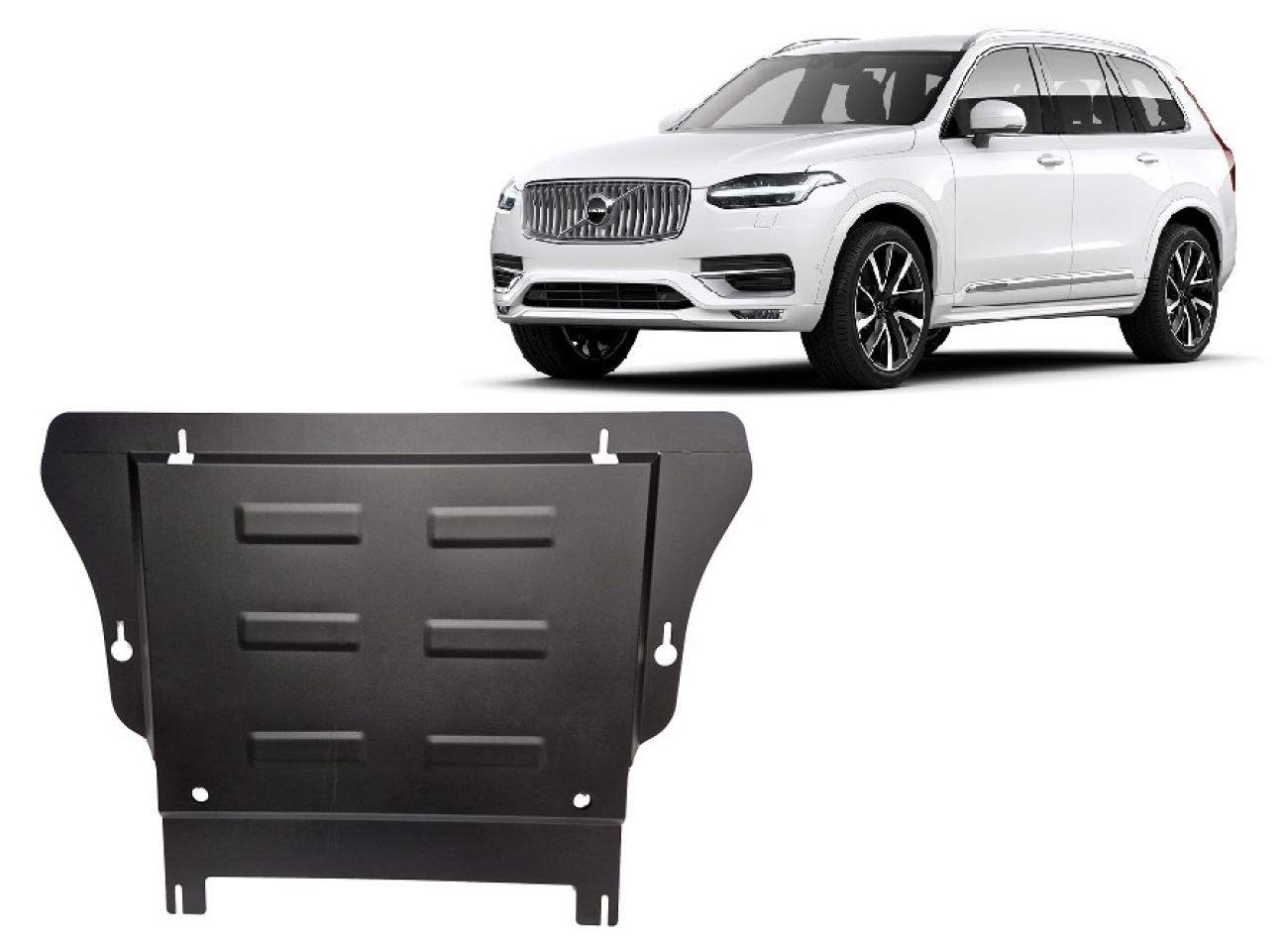 Hasplåt Stål Motor+ | Volvo XC90 (2015-2026) - 2