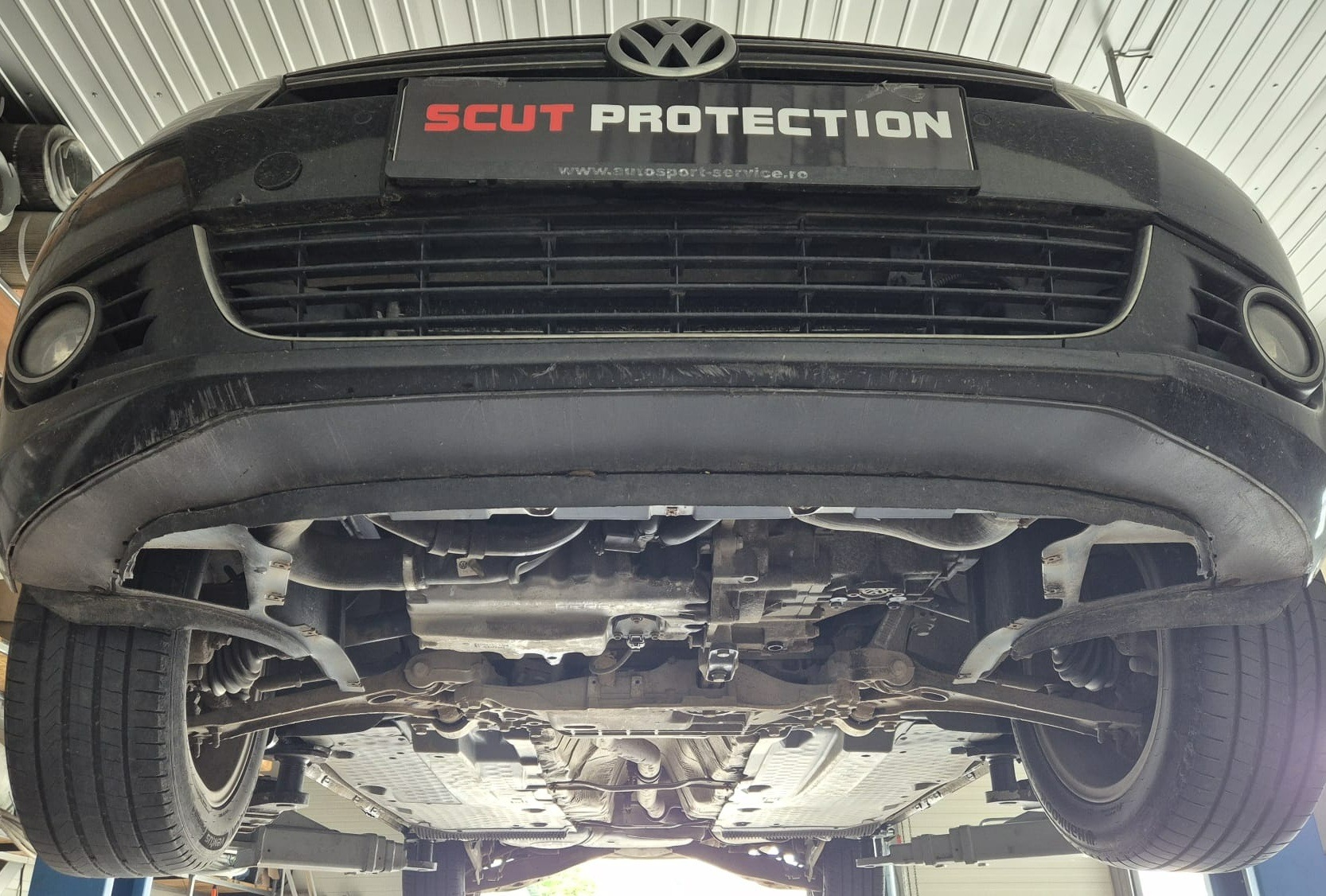 Protection inférieure en acier Moteur+ | VW Eos (2006-2015) - 7
