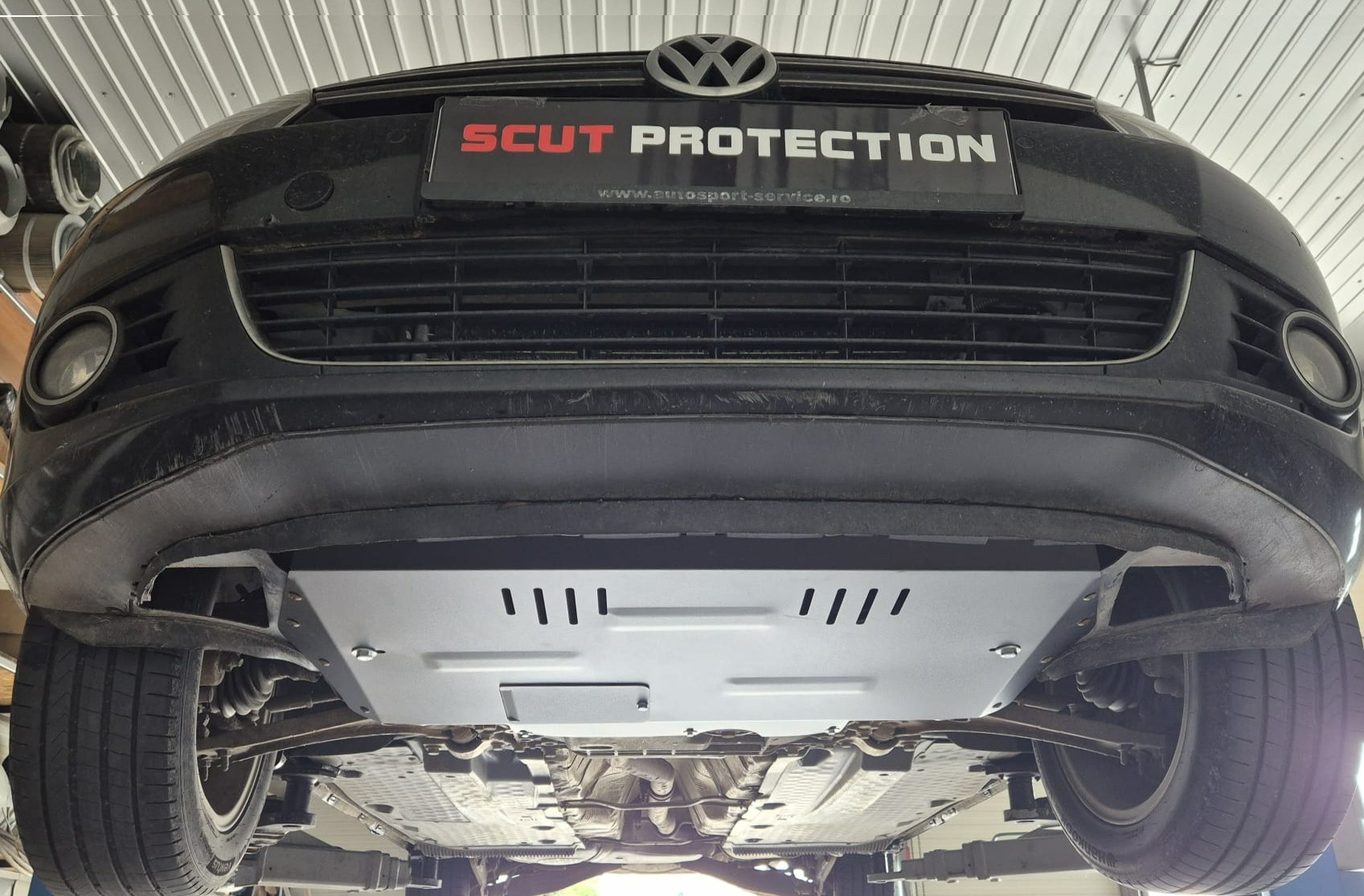 Protection inférieure en acier Moteur+ | VW Eos (2006-2015) - 6