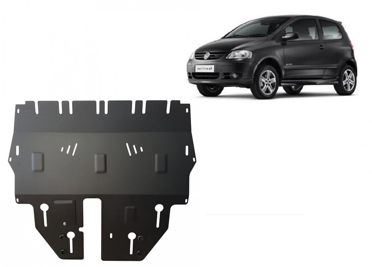 Bundplade Stål Motor+ | VW Fox (2002-2017) - 2