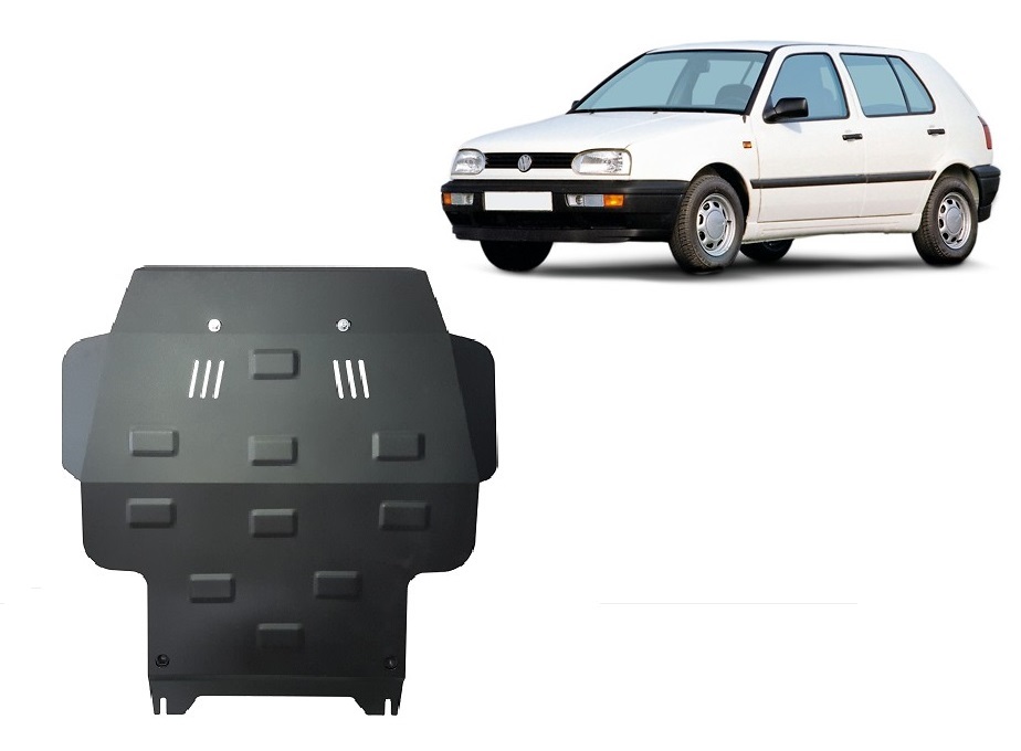 Stalen beschermplaat Motor+ | VW Golf 3 (1991-1998) - 2