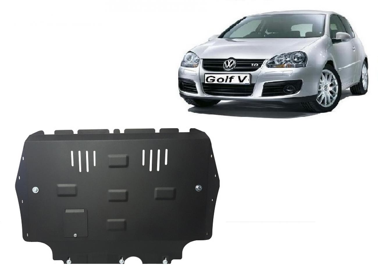 Pohjapanssari Teräs Engine+ | VW golf mk5 (2004-2010) - 2
