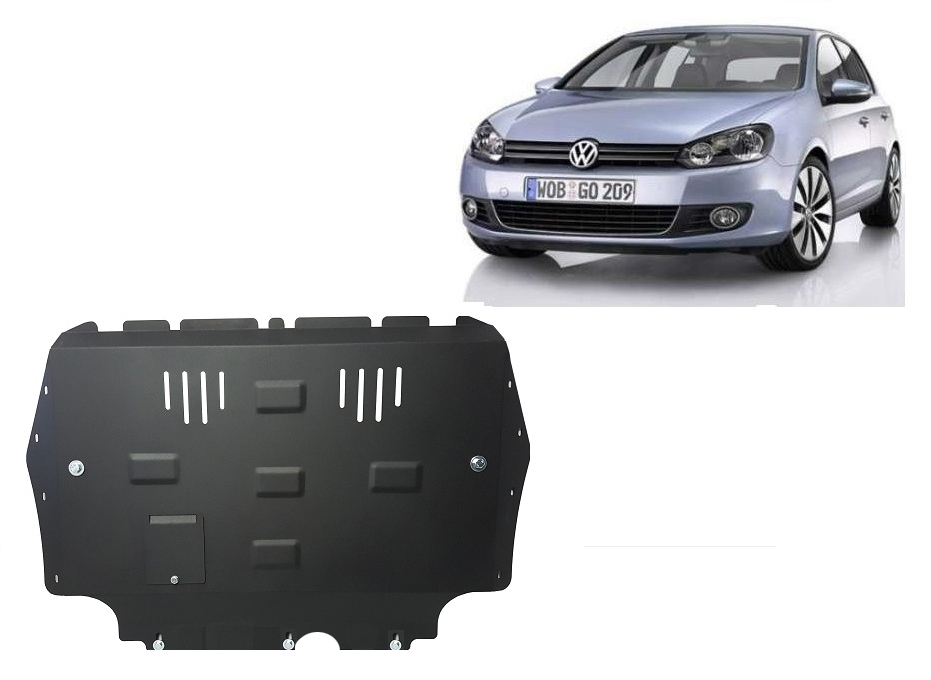 Stalowa osłona podwozia silnika+ | VW Golf 6 (2008-2010) - 2