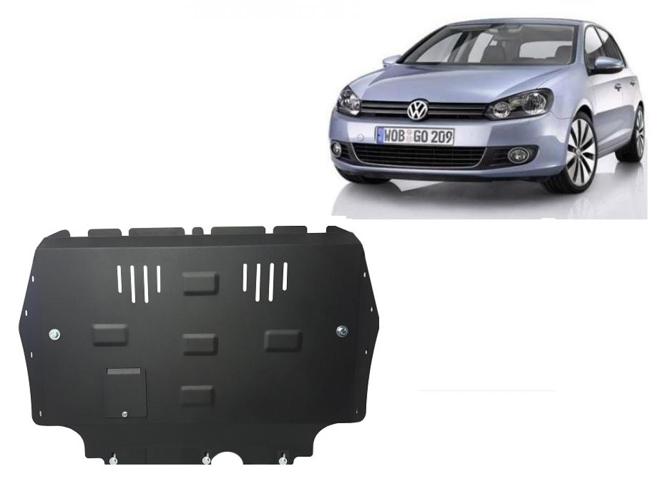 Skid plate Steel Engine+ | VW Golf 6 (2008-2010) - 2