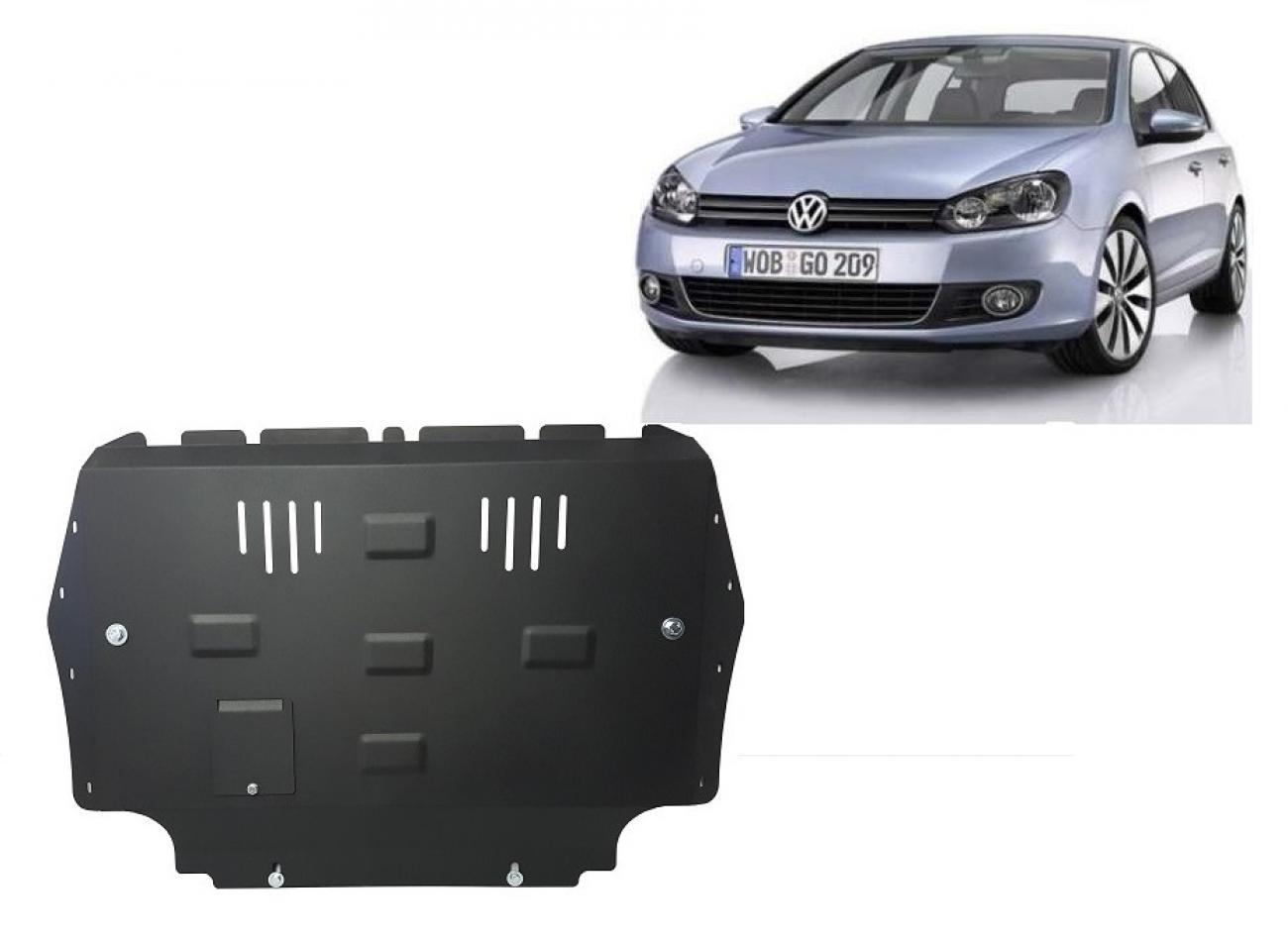 Skid plate Steel Engine+ | VW Golf 6 (2010-2012) - 2