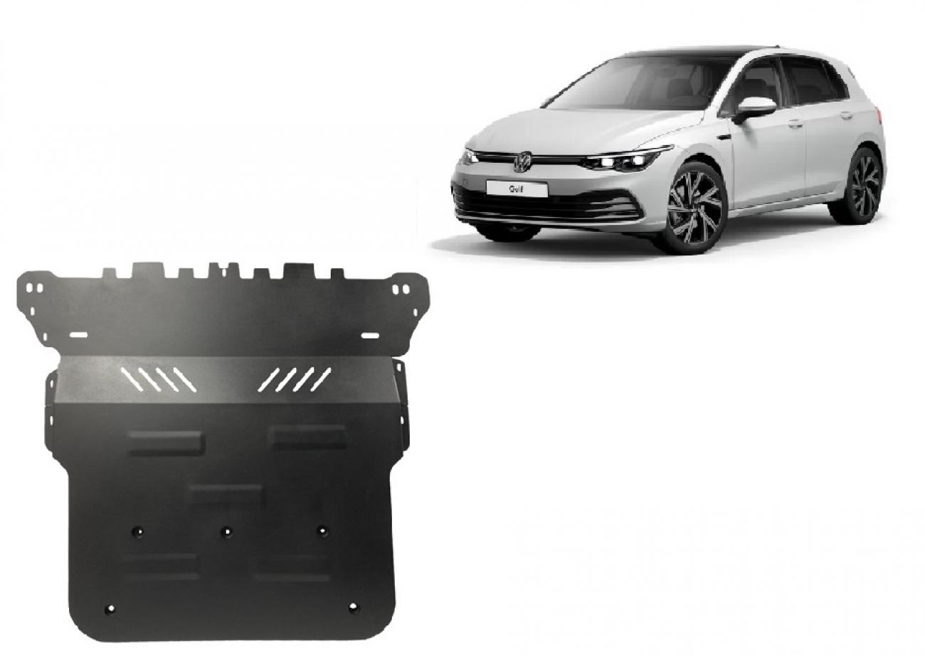 Skid plate Steel Engine+ | VW Golf 8 (2019-2026) - 2