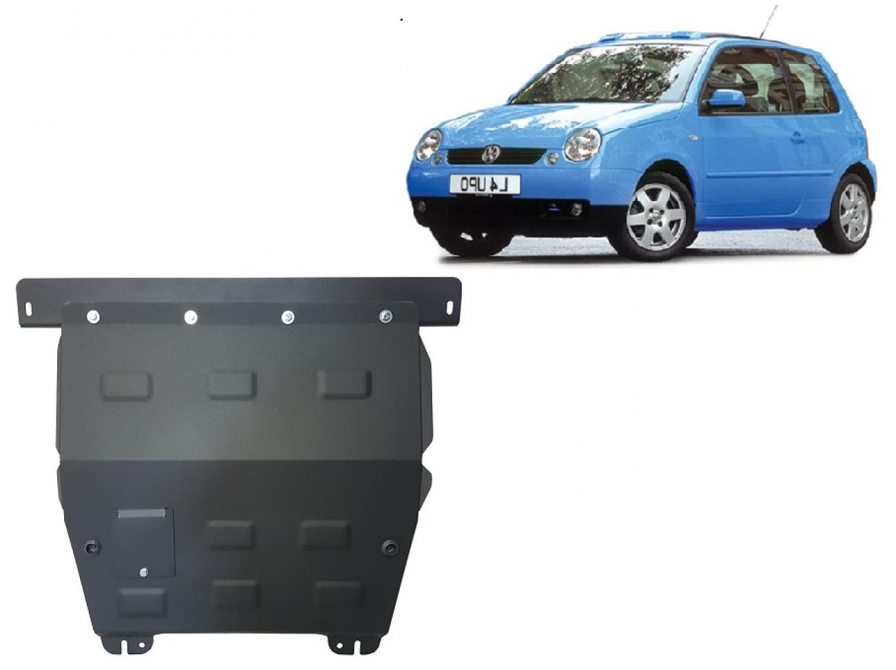 Hasplåt Stål Motor+ | VW Lupo (1999-2005) - 2