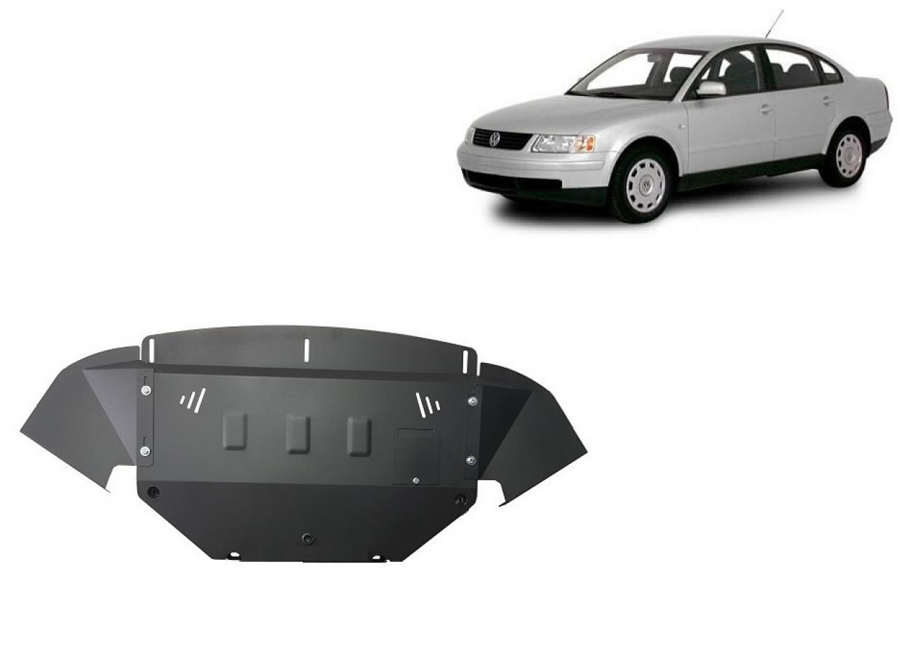 Pohjapanssari Teräs Moottori+ | VW Passat B5 2.5 TDI V6 (1997-2000) - 2